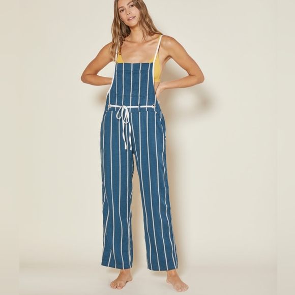Outerknown Pants - NWT OUTERKNOWN | Topanga Striped Overalls